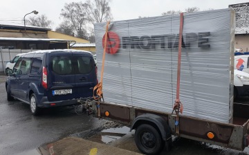 instalace světelné reklamy