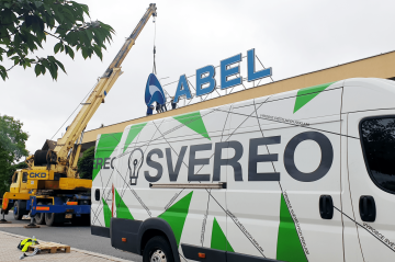 Montáž světelná reklama