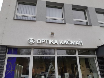 plastické písmo 3D