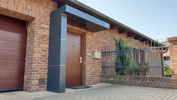 vchodová stříška na zakázku