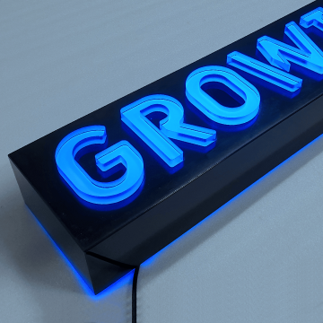 Světelná reklama kazeta prosvětlená