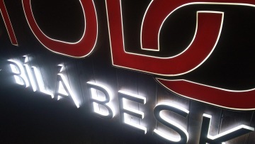 plastické písmo 3D