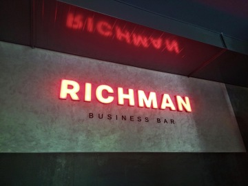 Světelný nápis 3D