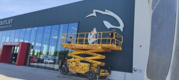 3D světelná reklama