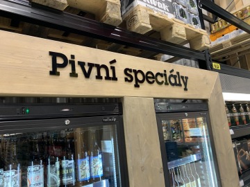 plastické písmo 3D