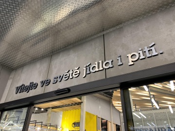 plastické písmo 3D