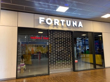 podsvětlená reklama