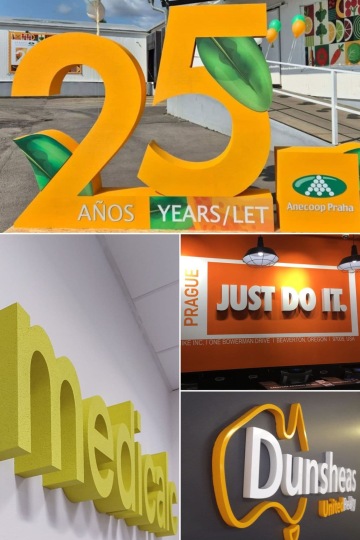 Polystyrénová písmena, tvary a 3D loga – lehká, cenově dostupná a odolná řešení pro nesvětelnou reklamu v interiéru i exteriéru. Díky UV tisku na polystyrén nabízíme esteticky výrazné a trvanlivé produkty s kompletním servisem od návrhu po montáž.