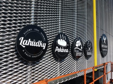 plastické písmo 3D